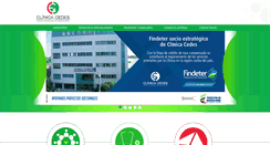 Desktop Screenshot of clinicacedes.com